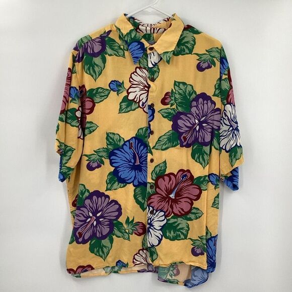 Mens Reyn Spooner Hawaiian Top - X-Large - Picture 2 of 6